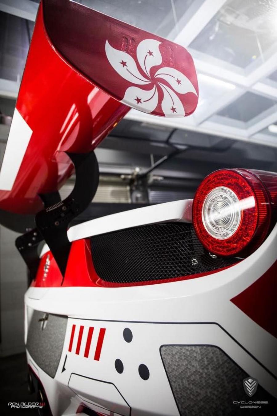 Ferrari 458 Challenge Evoluzione by Impressive Wrap 2015 года  (фото 10 из 21)